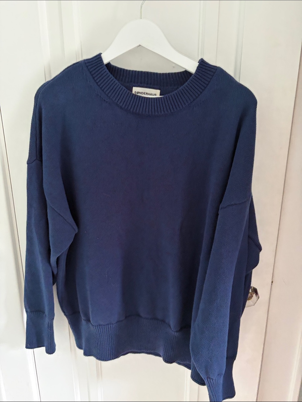 Sonderhaus • Gwendolyn Sweater in Navy (Size L) - Picture 2 of 4